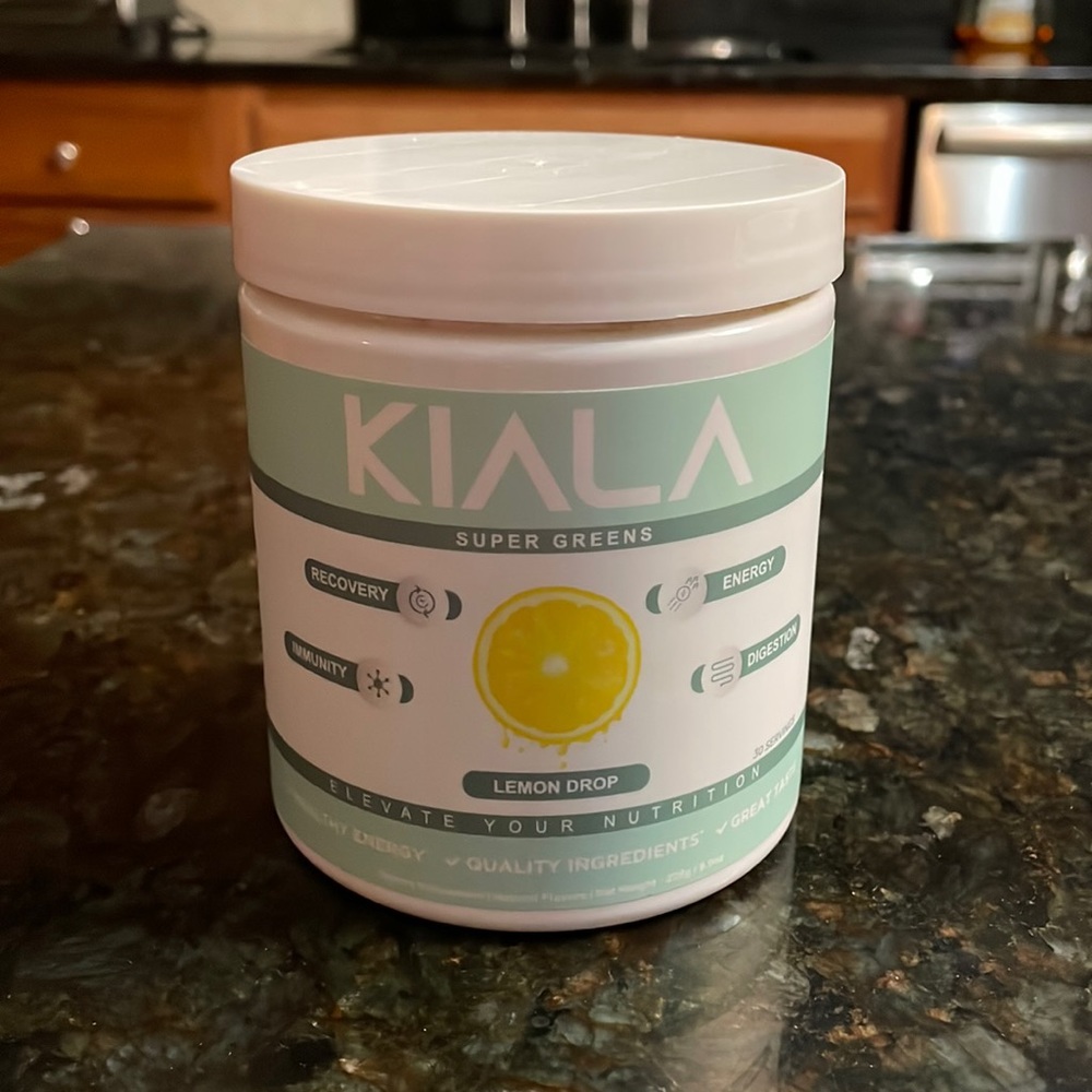 Kiala Super Greens Lemon Drop